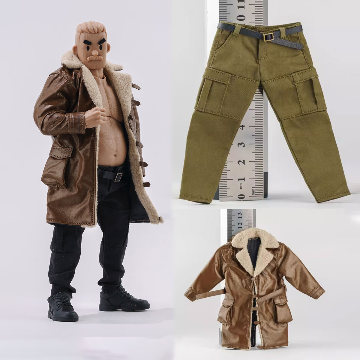 Leatherworking Items - Skala 1/12, muskularne ciało w średnim