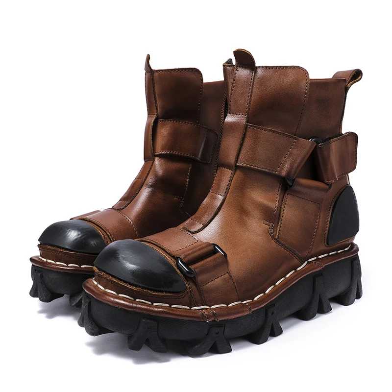 Męskie buty motocyklowe z praw – Leather Work Western recenzja i cena