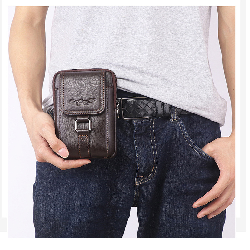 Męska torba na telefon komórko – Leatherwork Belt recenzja i cena