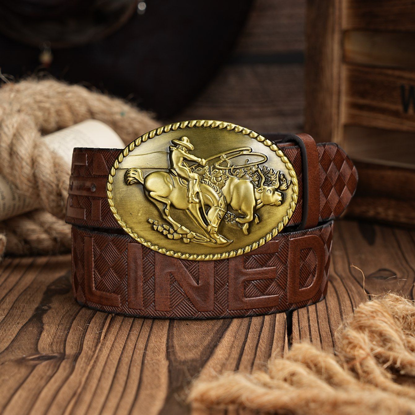 Męski i damski pasek w stylu r – Leather Work Western recenzja i cena