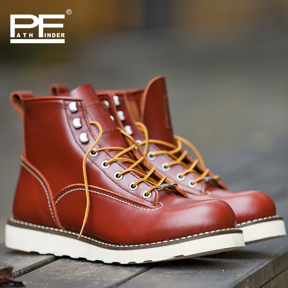 Męskie buty robocze ze skóry n – Leather Work Western recenzja i cena