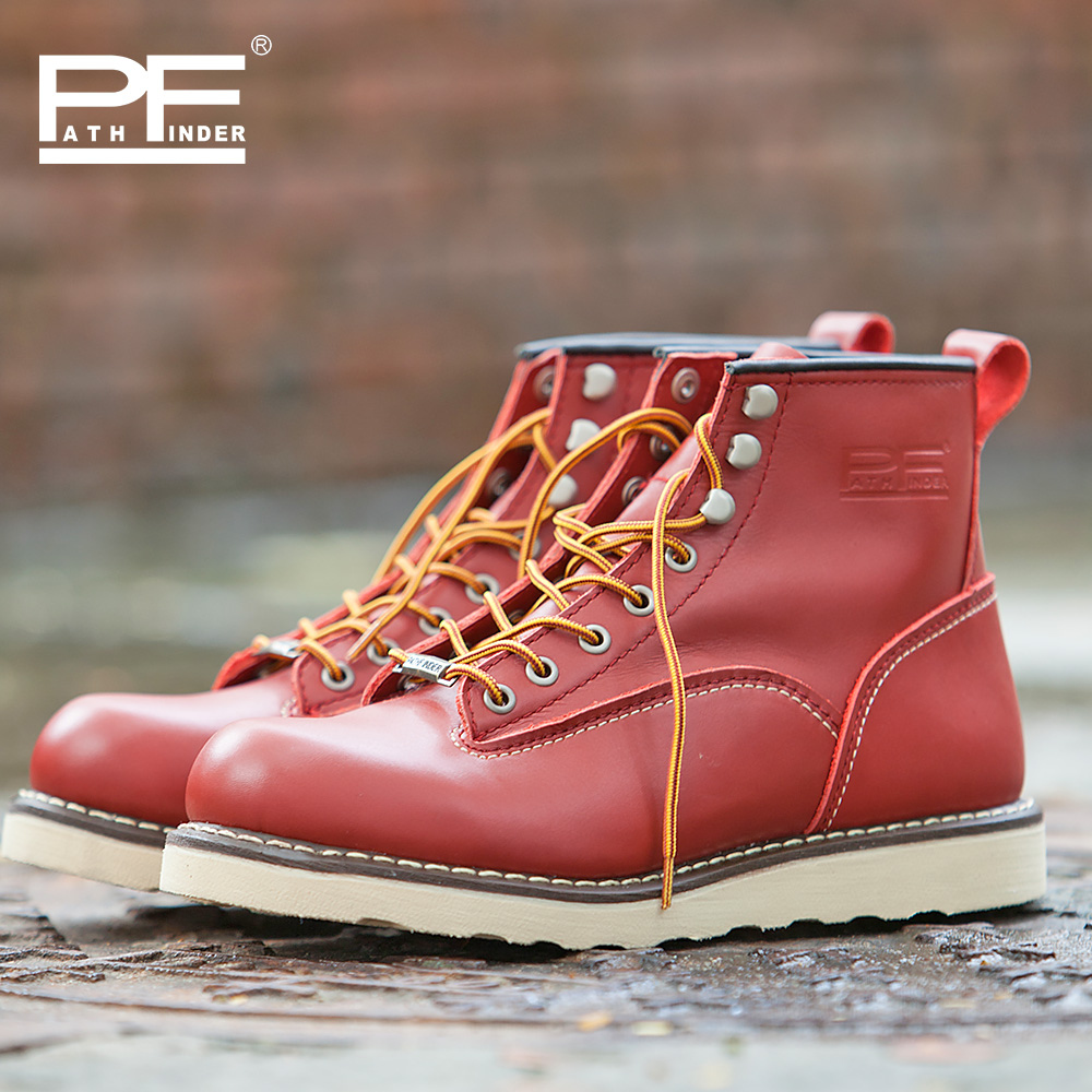 Męskie buty robocze ze skóry n – Leather Work Western recenzja i cena