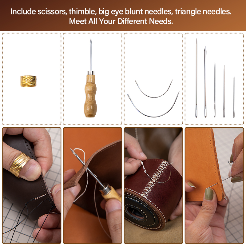 WUTA Zestaw do naprawy skóry S – Leatherwork Craft recenzja i cena