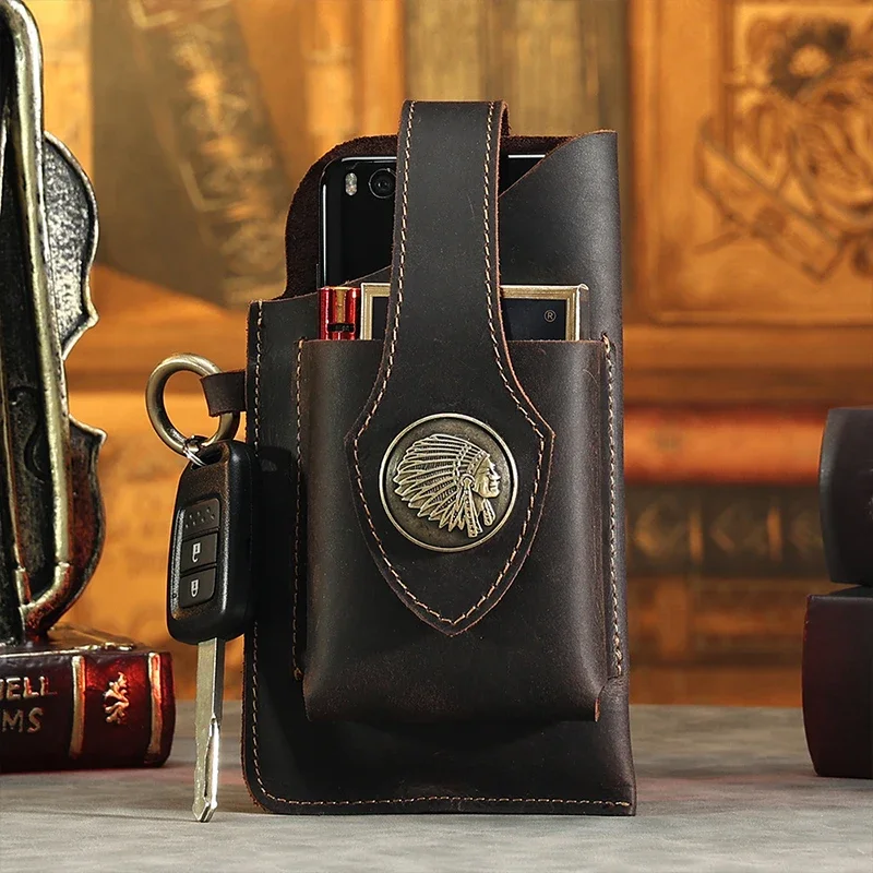 Męska torba na telefon komórko – Leatherwork Belt recenzja i cena