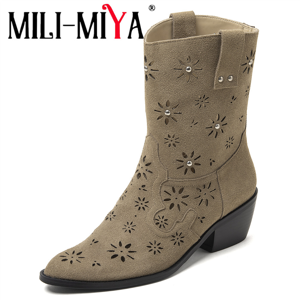 MILI-MIYA 2026 Damskie Kowbojk – Leather Work Western recenzja i cena