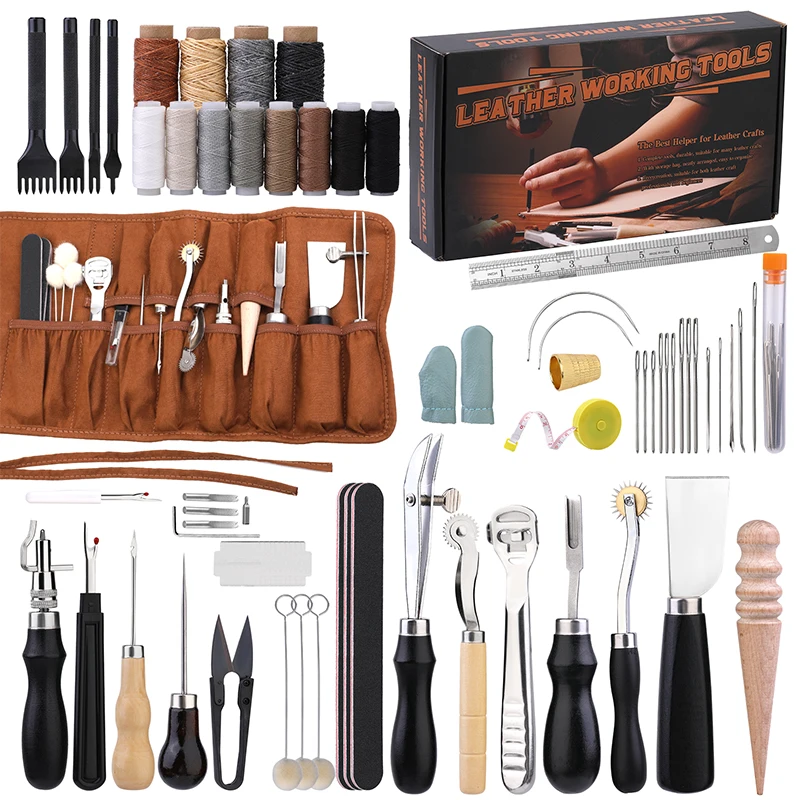 KRABALL Profesjonalny zestaw n – Leatherwork Craft recenzja i cena